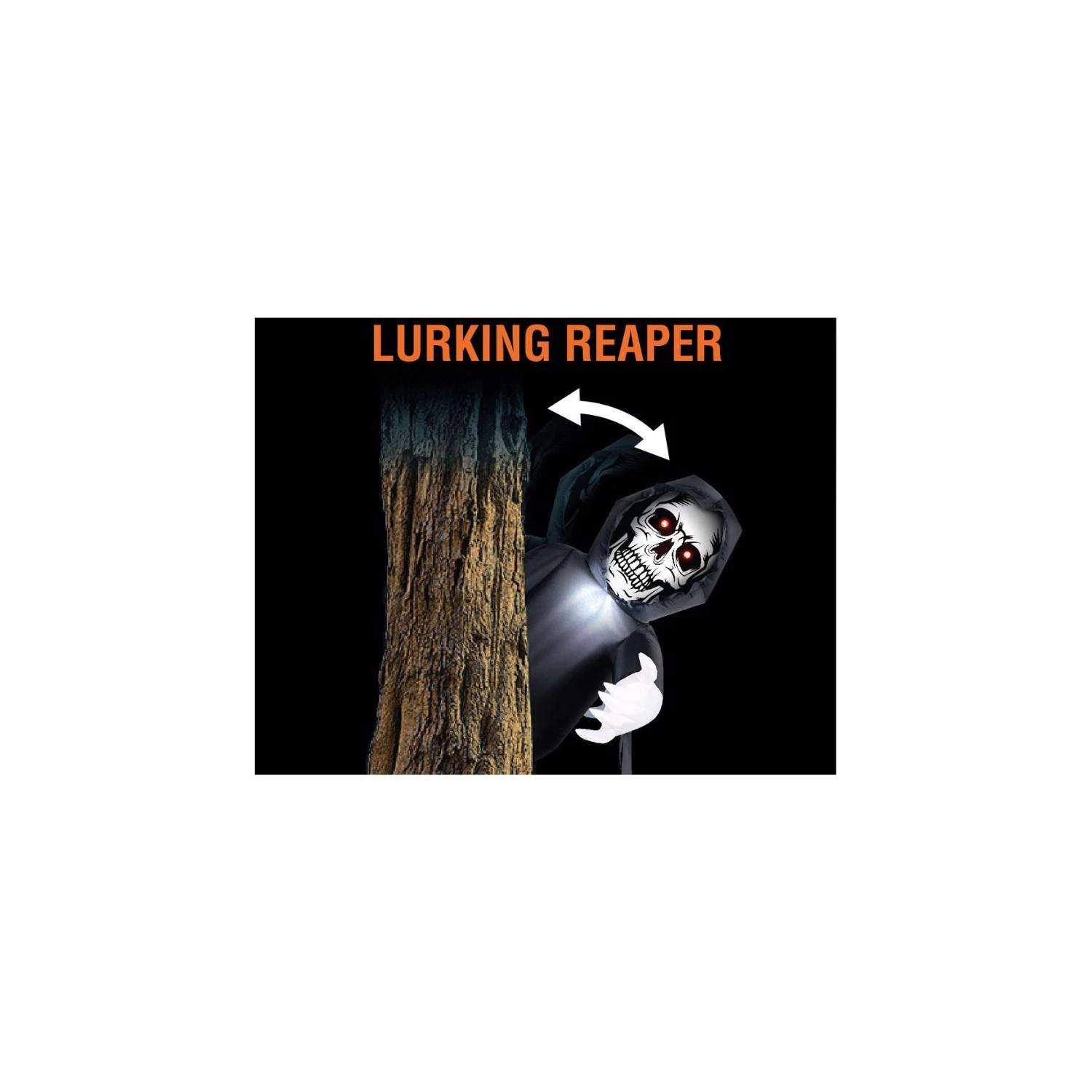 Occasions 6 Ft. Prelit Animated Lurking Reaper Inflatable - Image 3