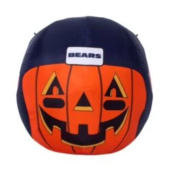 Sporticulture NFL 4 Ft. LED Chicago Bears Jack-O-Helmet Inflatable