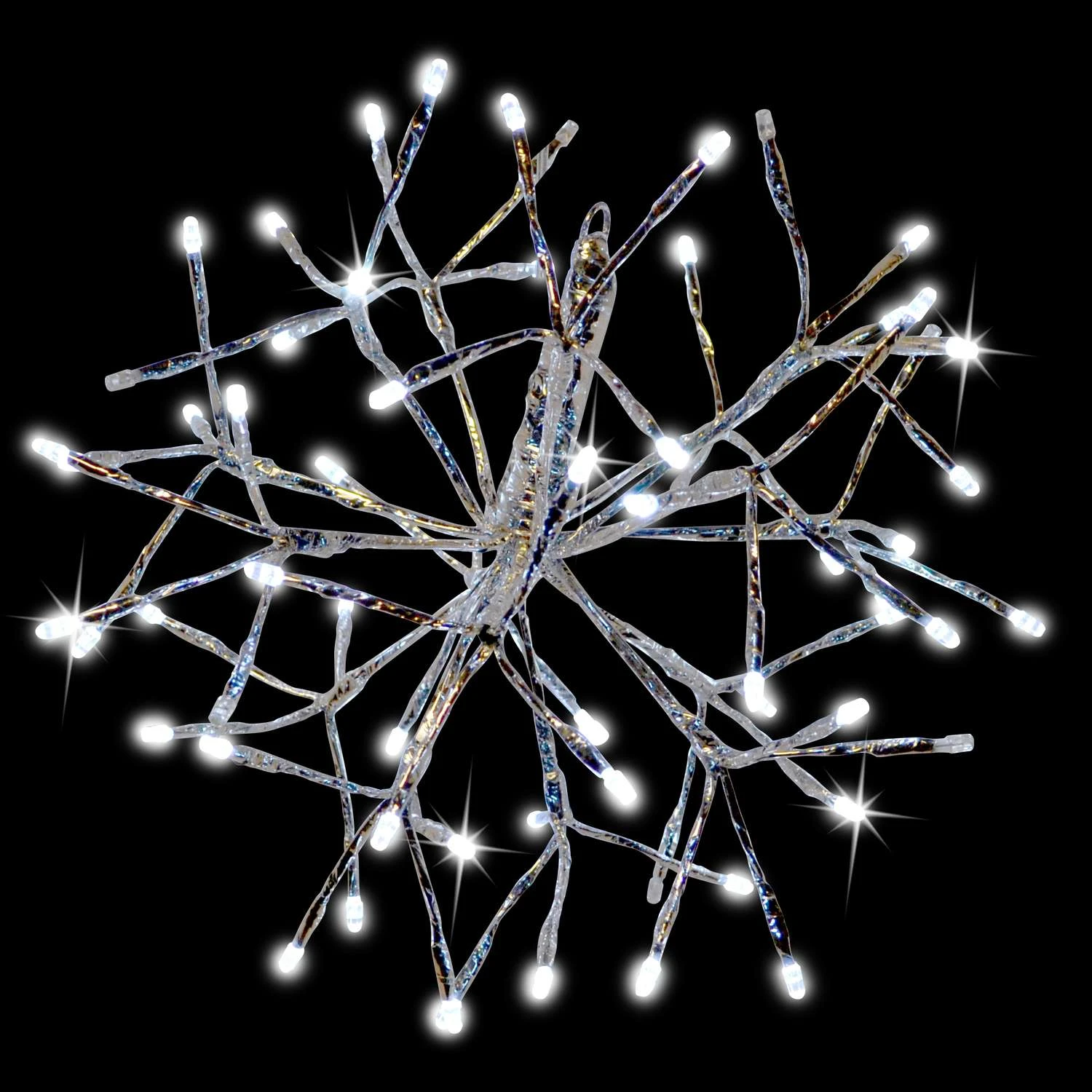 Holiday Bright Lights LED M5 Pure White 64 Ct Christmas Lights - Image 2