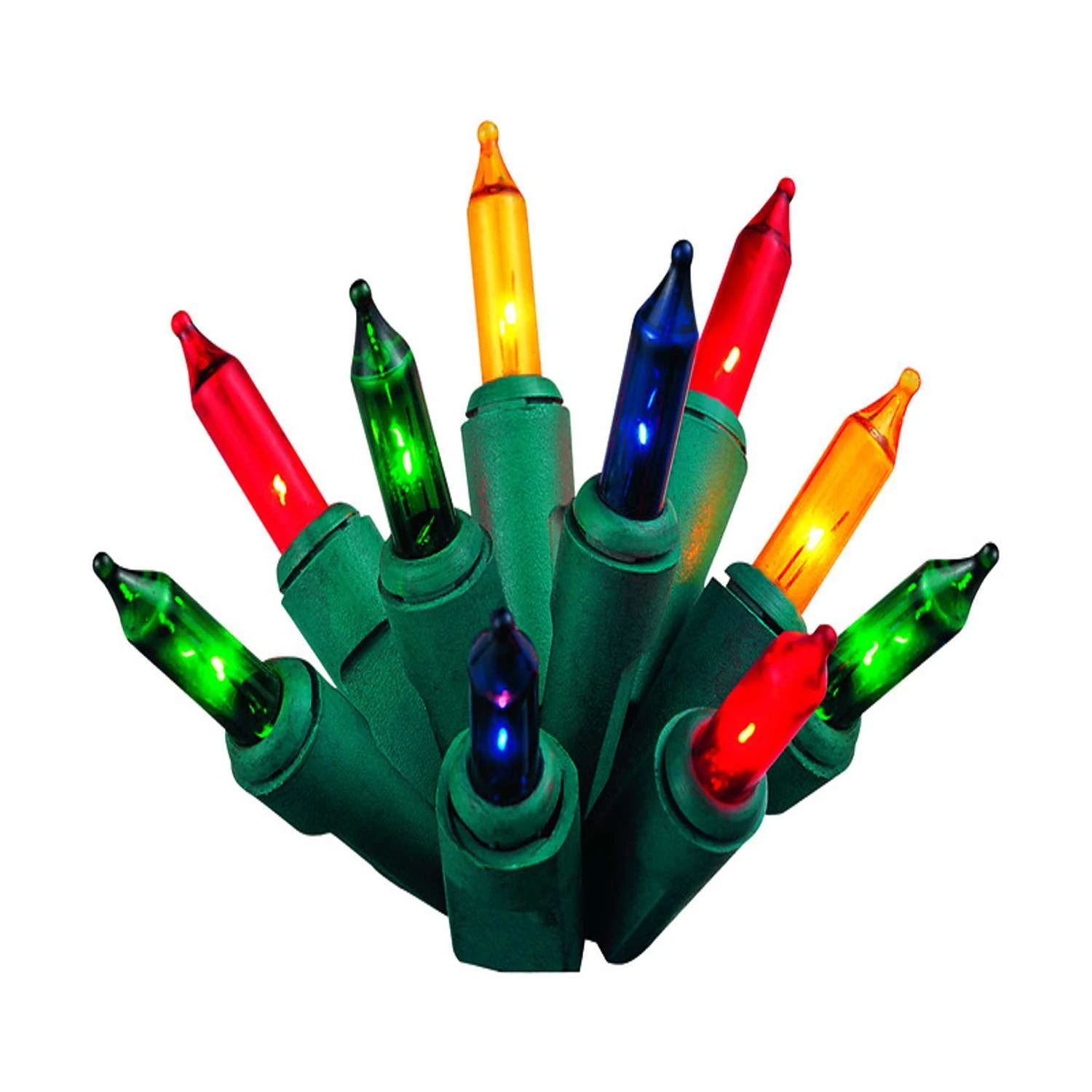 Celebrations Incandescent Multicolored 100 Ct String Christmas Lights 20 Ft. - Image 2