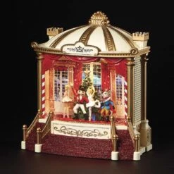 Roman Swirl Confetti Lite LED Multicolored Musical Swirl Stage Table Decor 9.25 In.