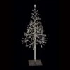 Holiday Bright Lights LED Warm White Lighted Shimmering Tree 30 In. Yard Decor