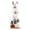Glitzhome Stacked Ghost Porch Decor Iron/MDF 1 Pc