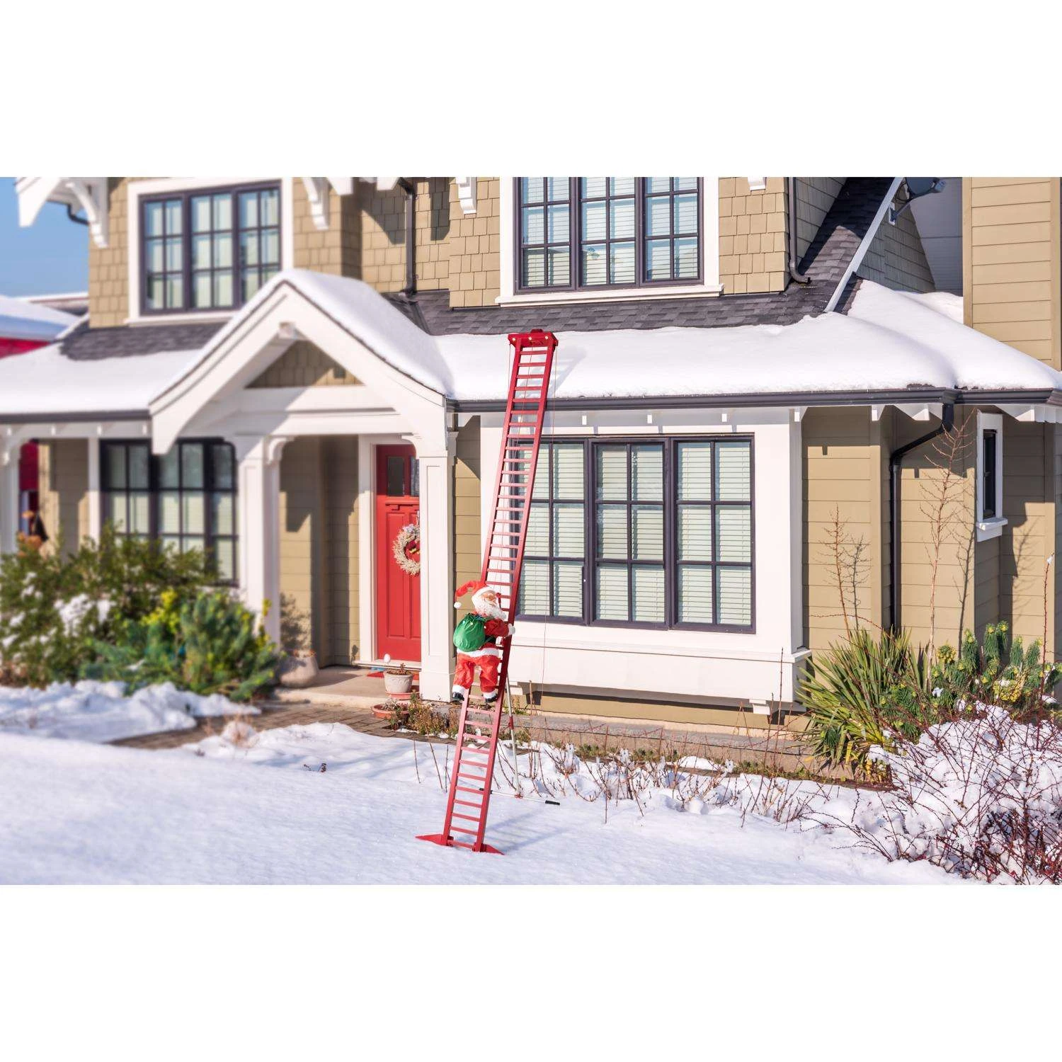 Mr. Christmas LED Climbing Santa 10 Ft. Yard Decor - Image 4