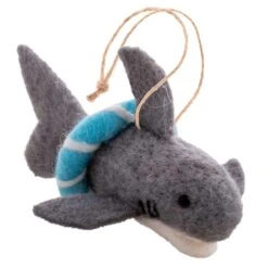 Karma Gifts Multicolored Island Shark Ornament 1.25 In.