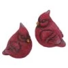 Gerson Red Sleeping Cardinal Figurine 5 In.