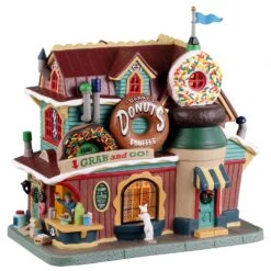 Lemax LED Multicolored Harvest Crossing Christmas Village 8 In.