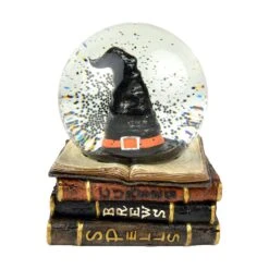 Touch Of Nature 5.5 In. Witch Hat With Spell Books Halloween Decor
