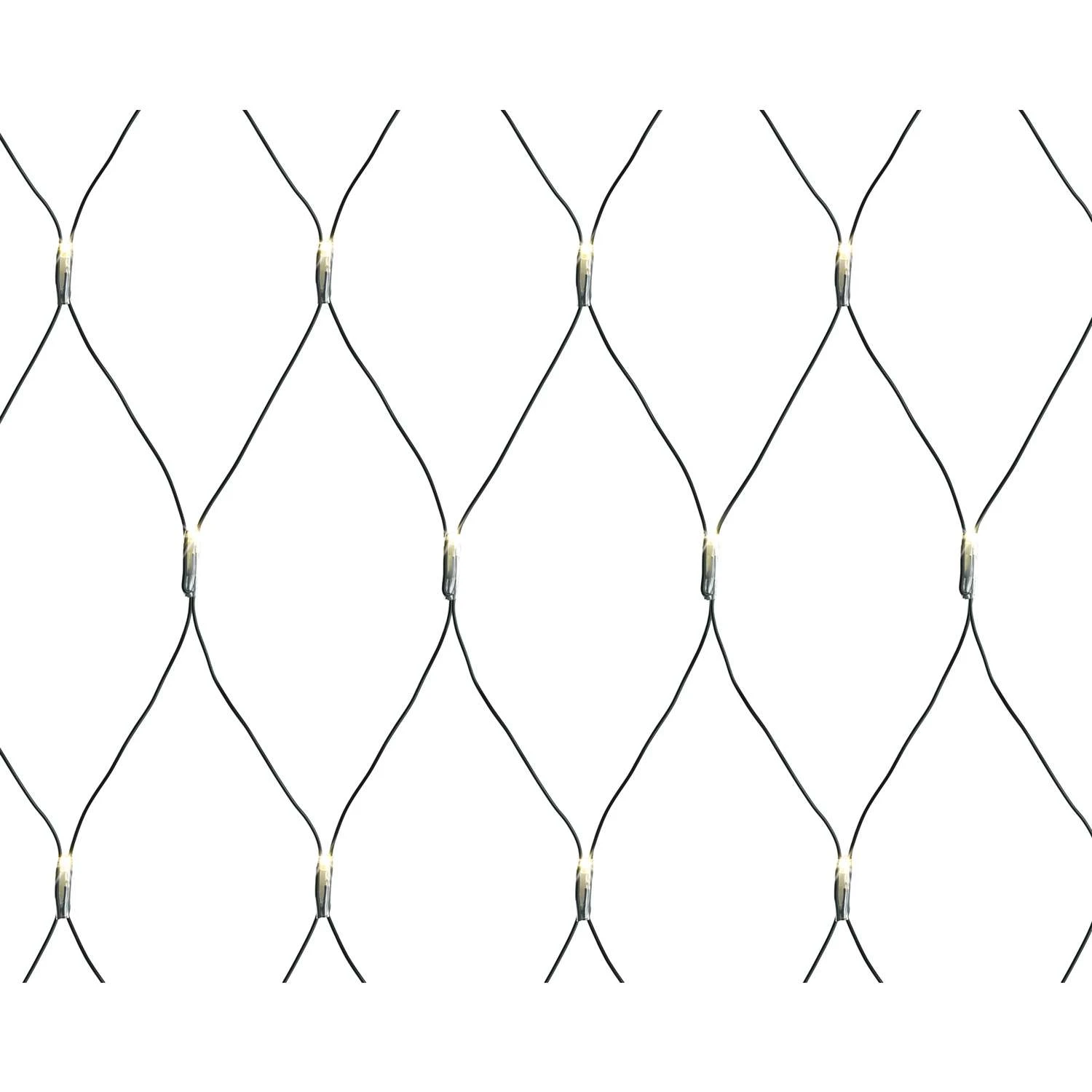 Celebrations LED Cool White 200 Ct Net Christmas Lights