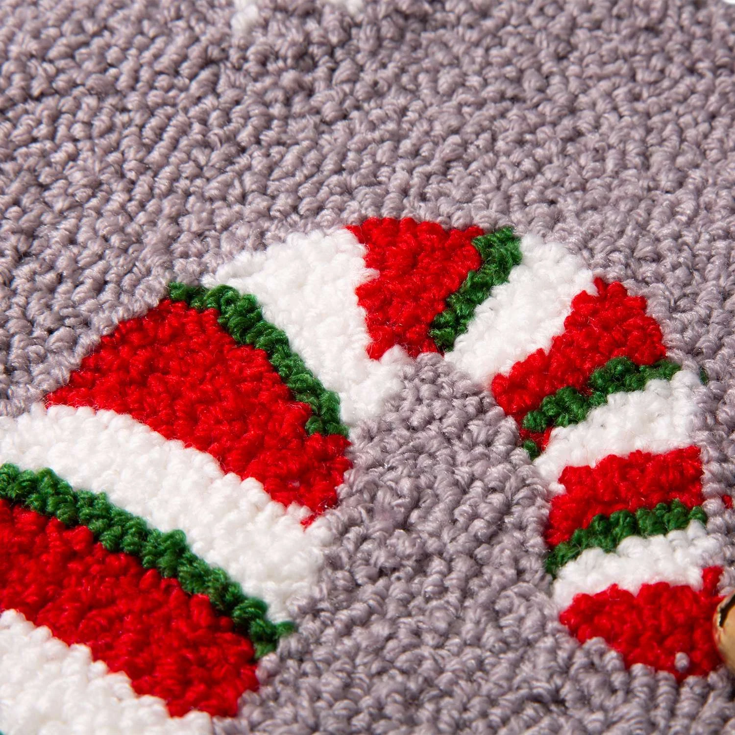 Glitzhome Multicolored Gnome Christmas Stocking 0.79 In. - Image 3