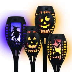 Magic Seasons Multicolor 36 In. Jack-o-lantern Pathway Decor