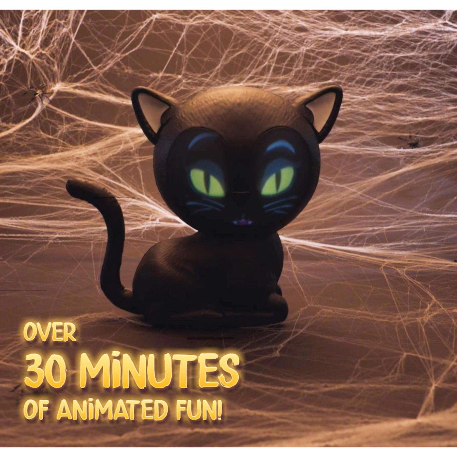Mindscope Eek The Cat 8 In. Talking Animated Halloween Decor - Image 7