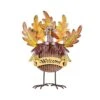 Alpine 17 In. Welcome Turkey Decor Halloween Decor
