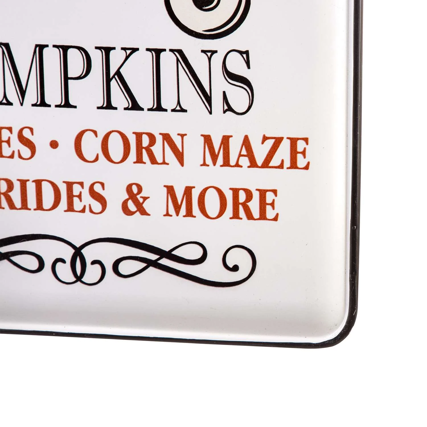 Glitzhome 23.62 In. Enameled Metal Truck Sign Wall Decor - Image 3