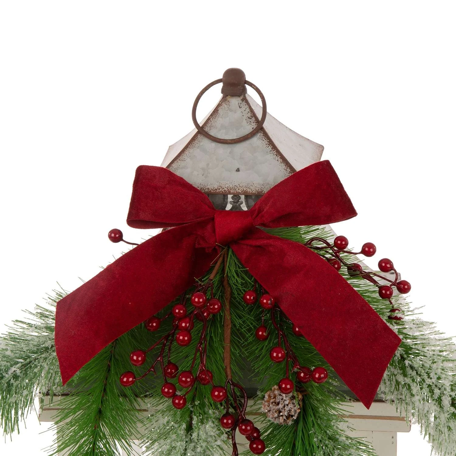 Glitzhome Multicolored Candle Lantern Table Decor - Image 3