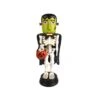 Touch Of Nature 14 In. Skeleton Frankenstein Trick Or Treater W/ Cape Halloween Decor