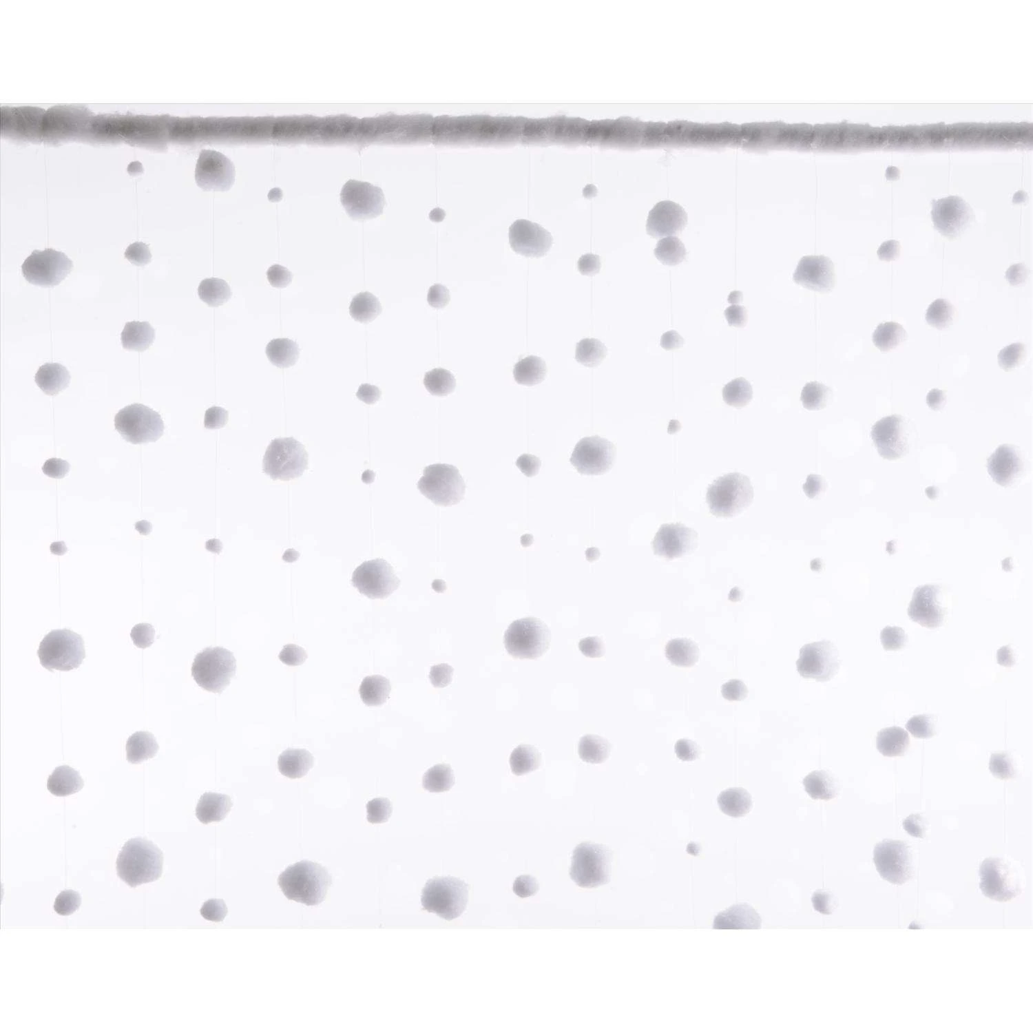 Decoris White Snowflake Indoor Christmas Decor 62 In.