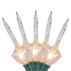 Celebrations Incandescent Bubble Clear 7 Ct Novelty Christmas Lights 8 Ft.