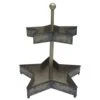 Celebrations Black/Silver 2 Tier Star Tray Indoor Christmas Decor
