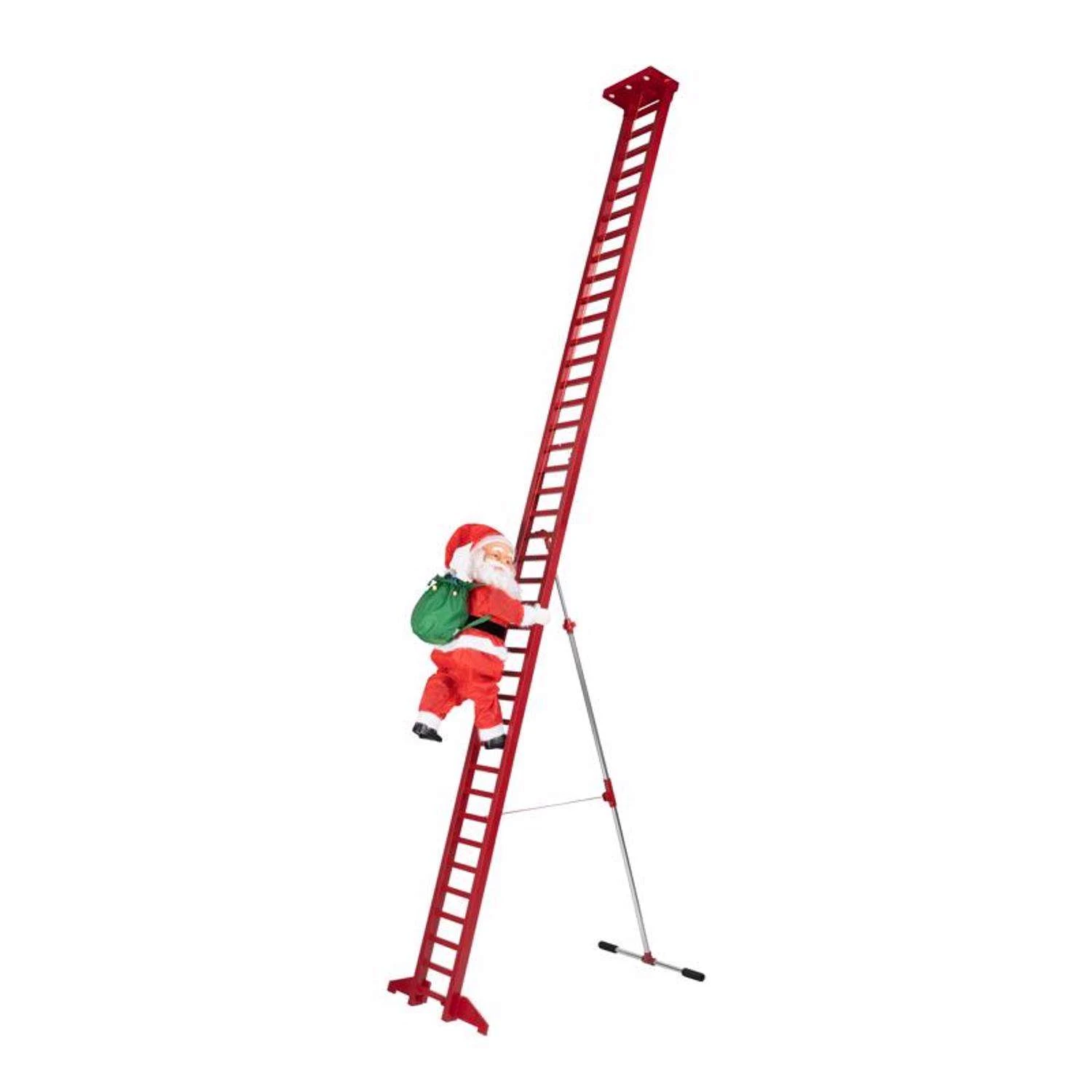 Mr. Christmas LED Climbing Santa 10 Ft. Yard Decor