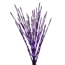 Celebrations Halloween Purple 32 In. LED Prelit Burst Halloween Decor