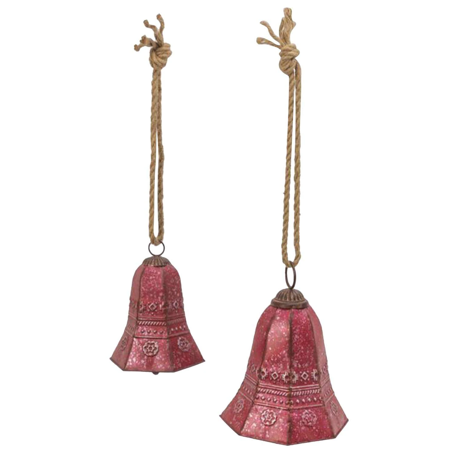 Gerson Red Christmas Indoor Christmas Decor 11.5 In.