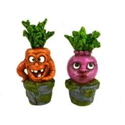 Touch Of Nature 6 In. Scary Vegetable Assortment Halloween Decor