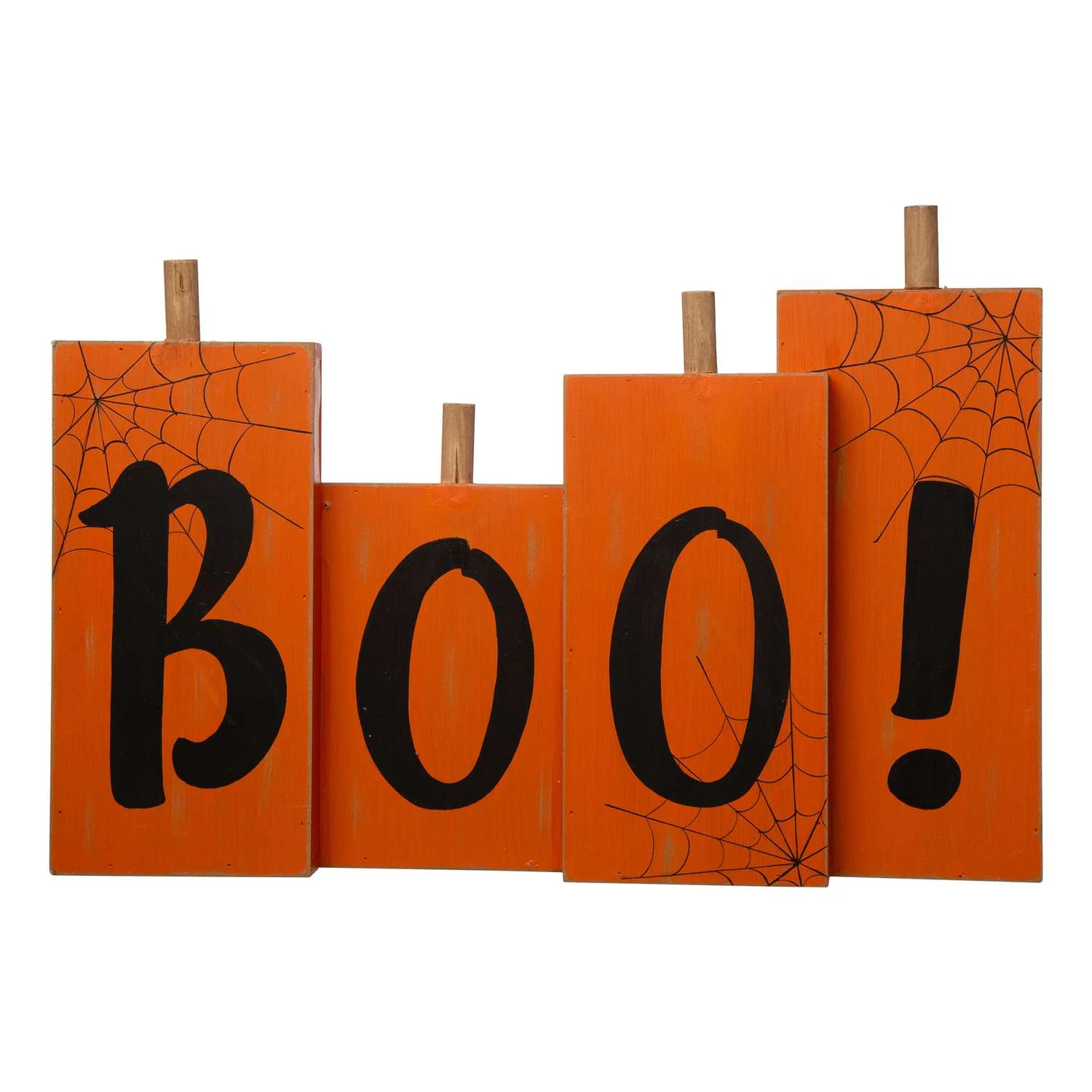 Glitzhome 13.66 In. BOO Fall Decor - Image 4