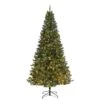 Celebrations 7-1/2 Ft. Slim LED 450 Lights Spruce Color Changing Christmas Tree