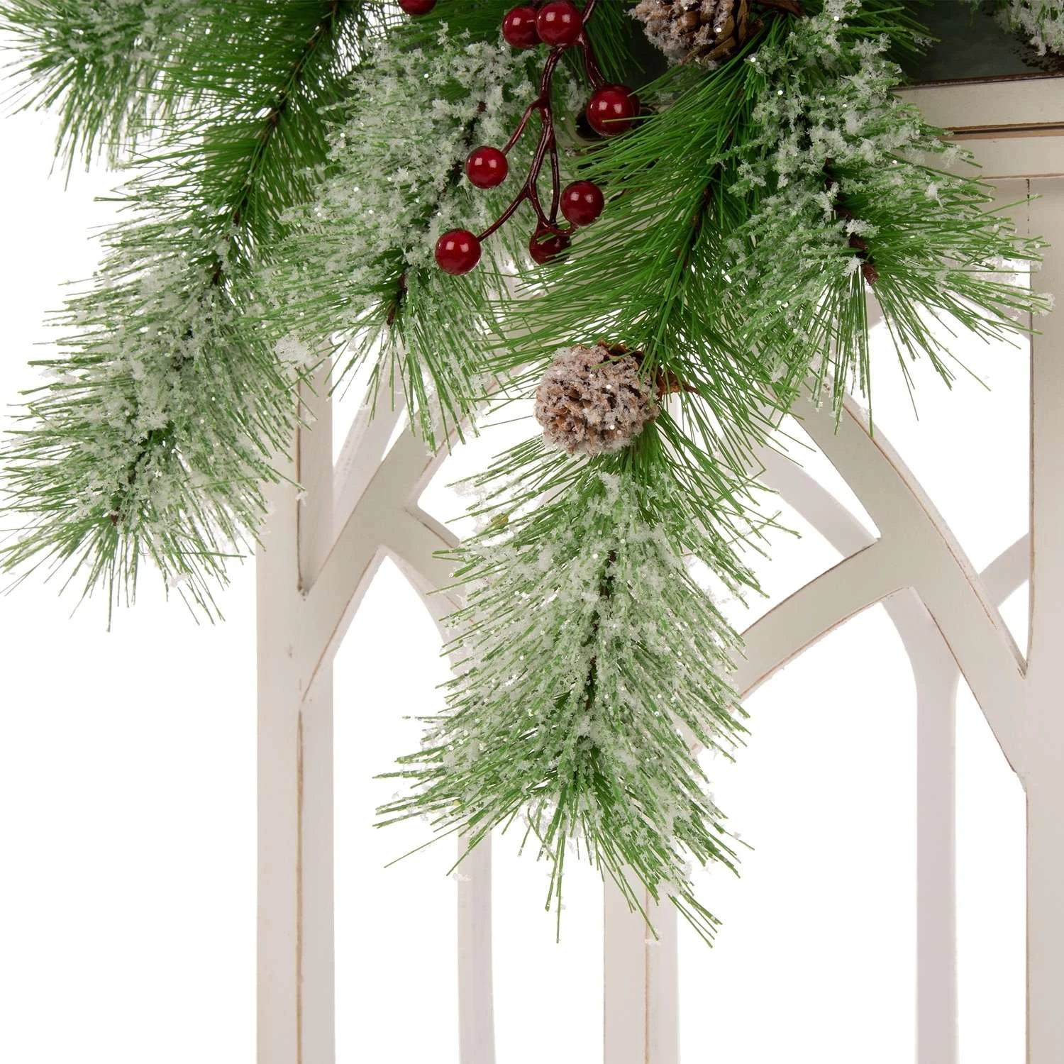 Glitzhome Multicolored Candle Lantern Table Decor - Image 2