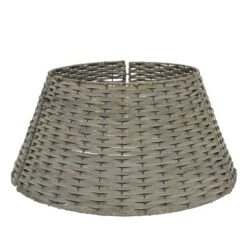 Everlands Brown Basket Tree Collar 11 In.