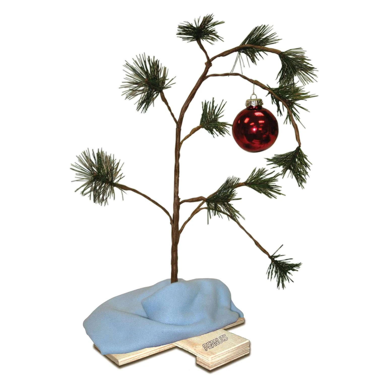 Product Works Green Peanuts Charlie Brown Christmas Tree 24 In.