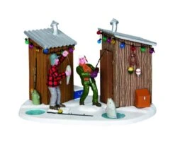 Lemax Multicolored Friendly Competition Christmas Village 4.5 In.
