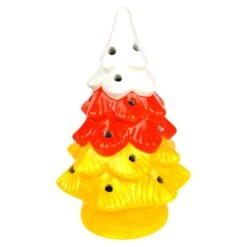 Touch Of Nature 6.5 In. Candy Corn Tree Halloween Decor