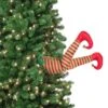 Mr. Christmas Green/Red Elf Kicker Animated Decor 16 In.