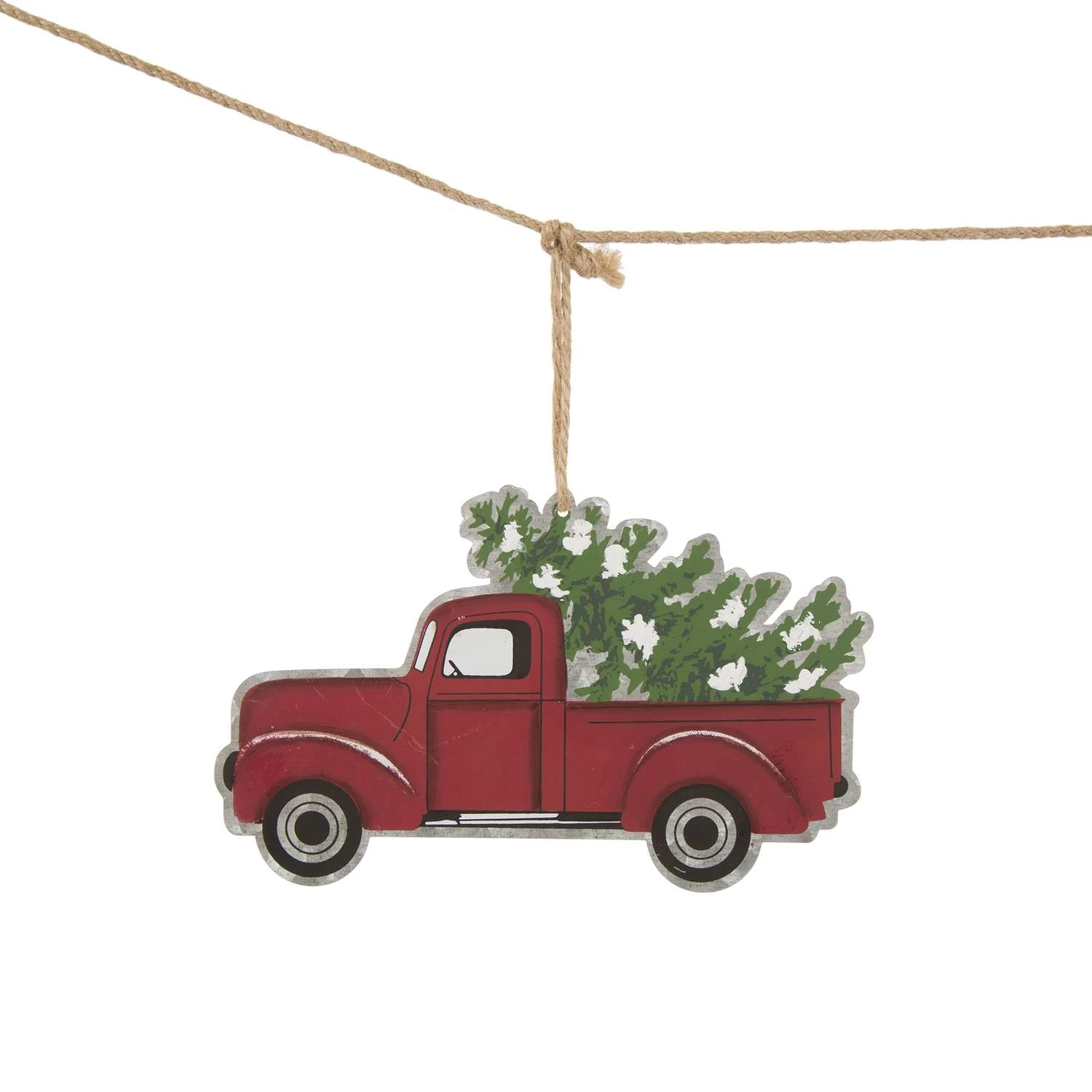 Glitzhome 6 Ft. L Truck Garland - Image 2