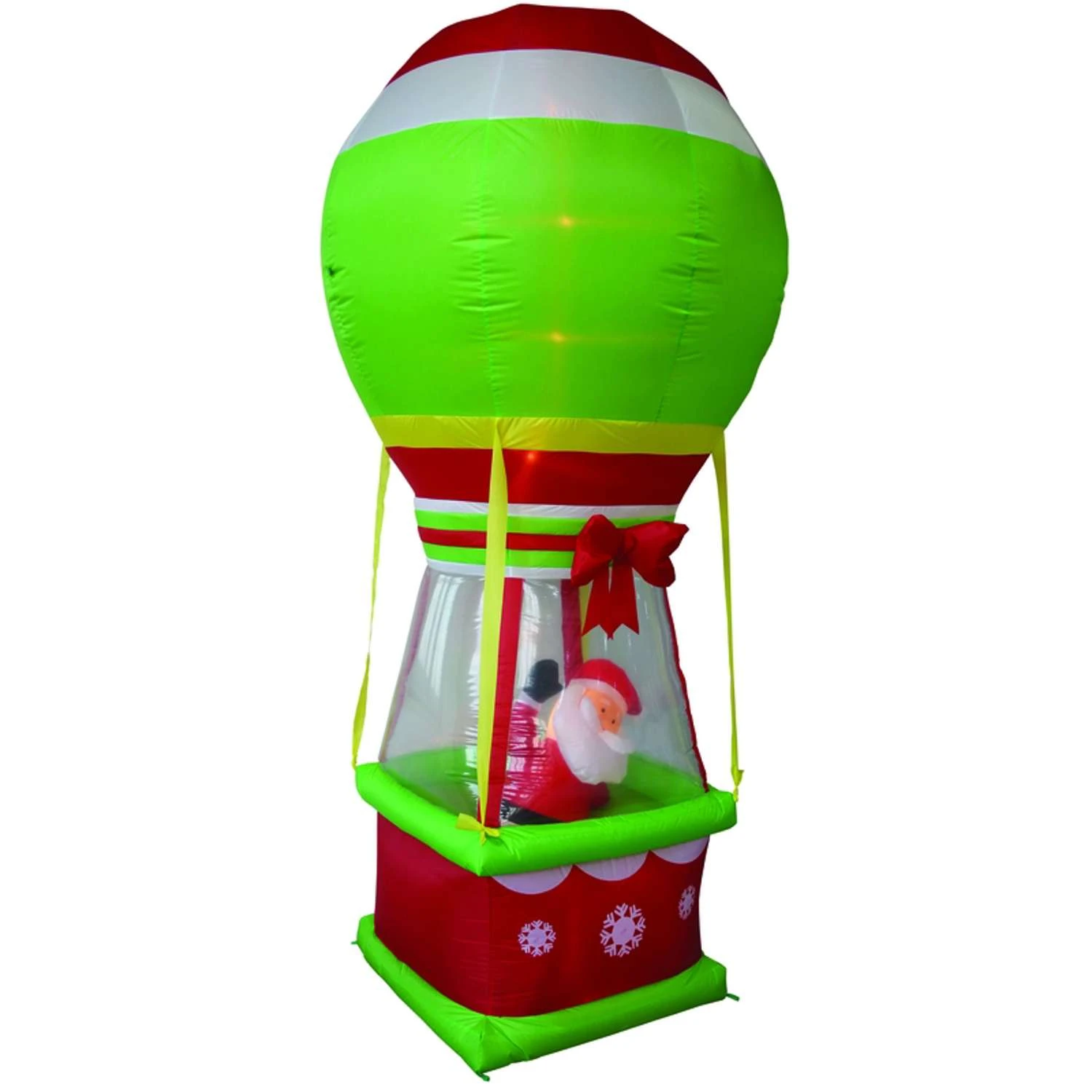 Celebrations Santa In Hot Air Balloon 9 Ft. Inflatable - Image 3