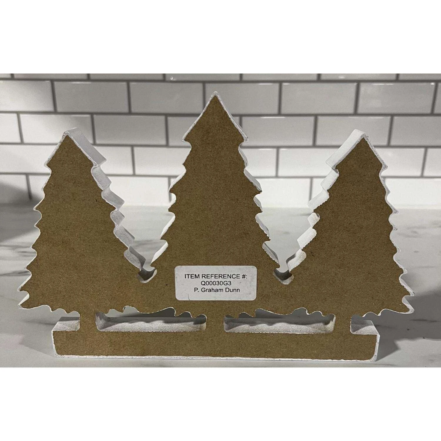 P Graham Dunn Green Three Tree Table Decor 7 In. - Image 4