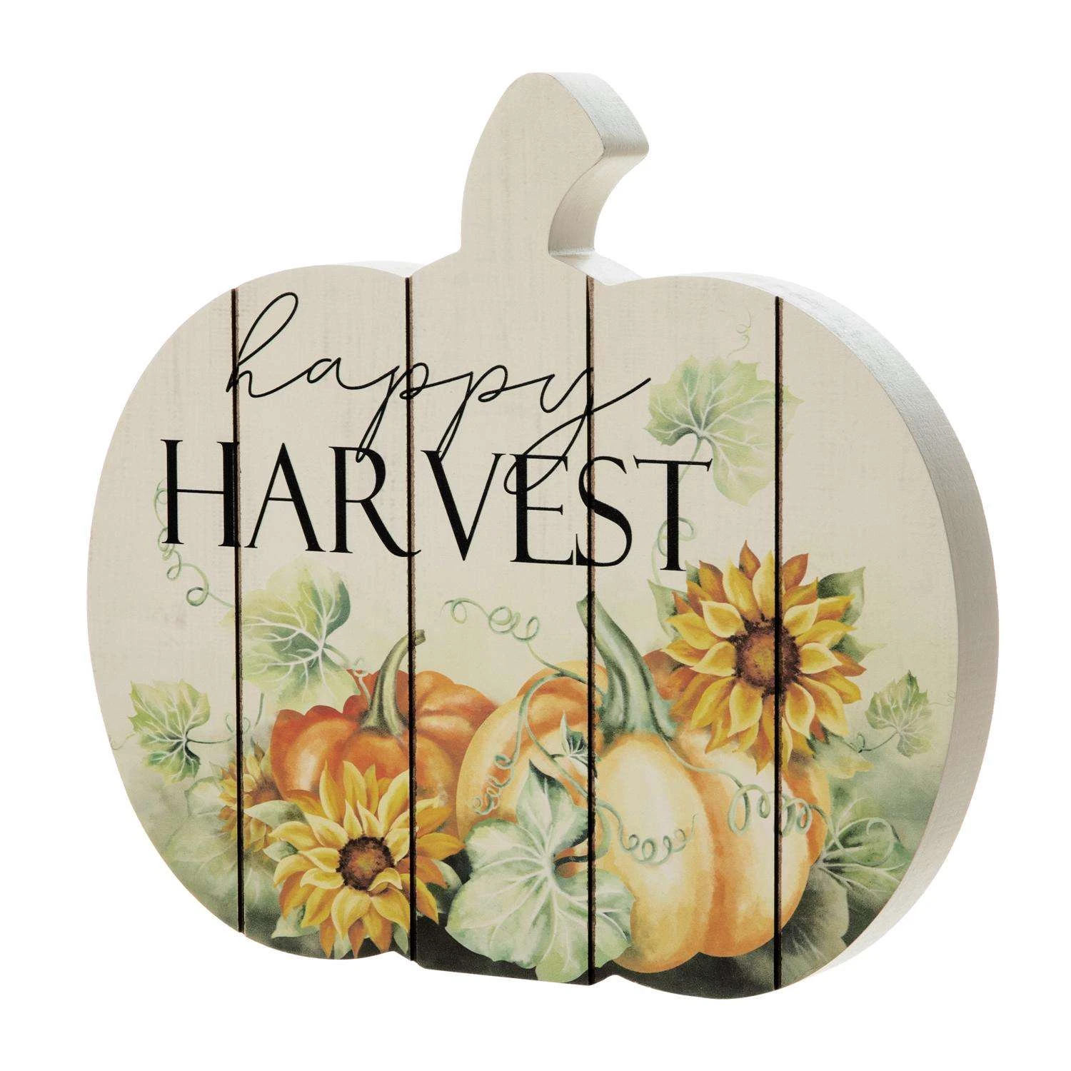 Glitzhome 8.75 In. Pumpkin Tabletop Decor - Image 4