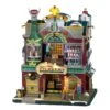 Lemax LED Multicolored Christmas Cheer Bottling Company Christmas Village 10.75 In.