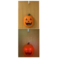 Fun World 12 In. Lite Up Jolly Jack Candy Dispenser Halloween Decor